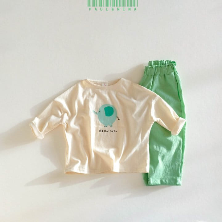 PAUL & NINA - Korean Children Fashion - #Kfashion4kids - Hello Sue Sue Tee - 5