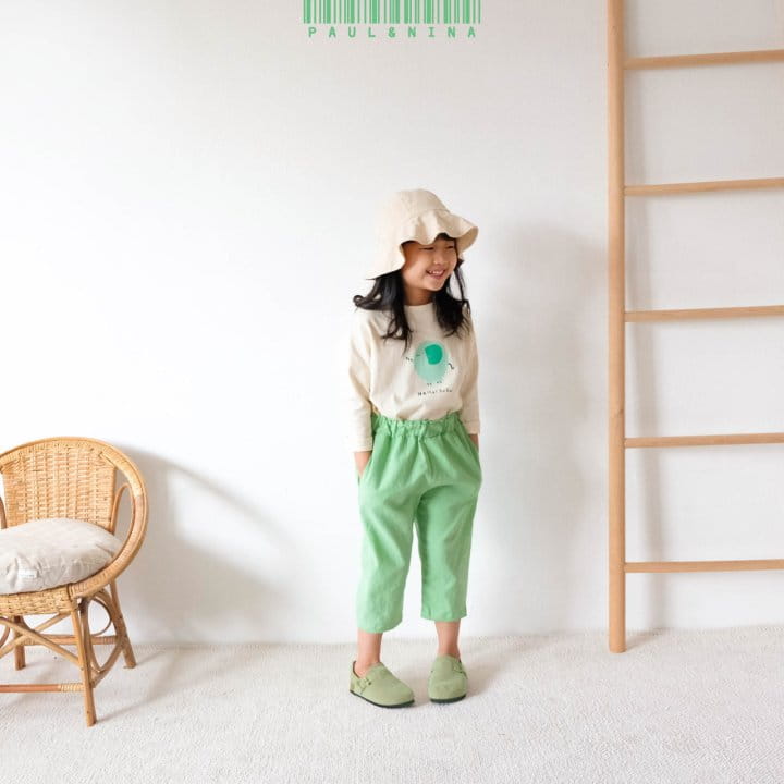 PAUL & NINA - Korean Children Fashion - #Kfashion4kids - Linen Capri Pants - 6
