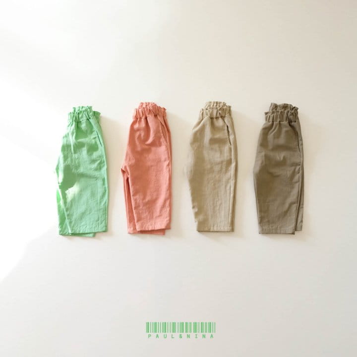 PAUL & NINA - Korean Children Fashion - #Kfashion4kids - Linen Capri Pants - 7