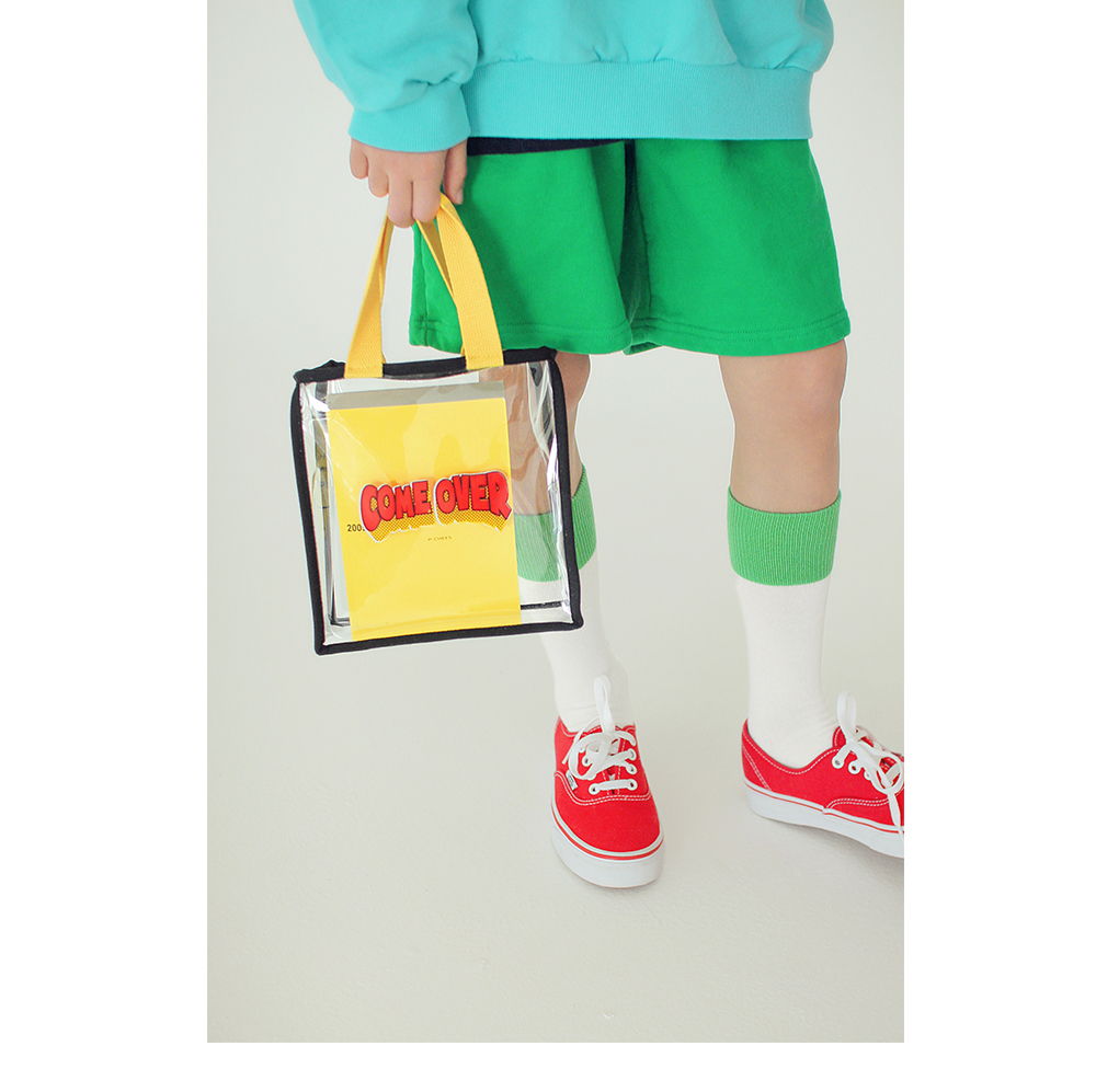 PEACH-CREAM - Korean Children Fashion - #Kfashion4kids - Come Over PVC Bag