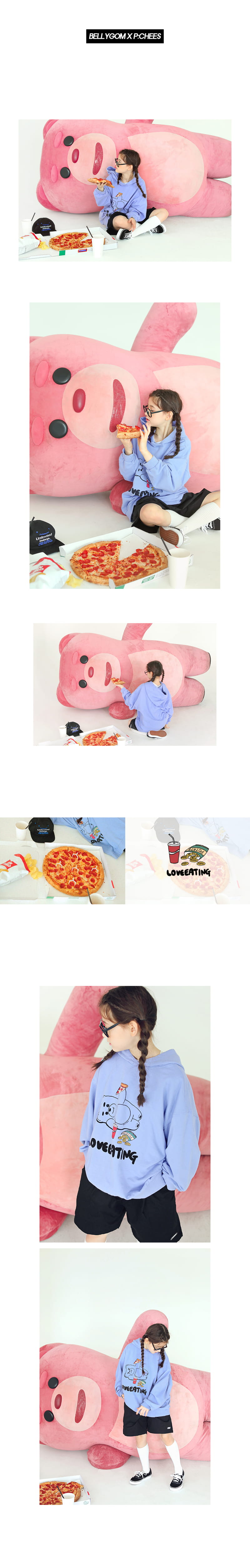 PEACH-CREAM - Korean Children Fashion - #Kfashion4kids - Bellygom Pchees Hoody - 2