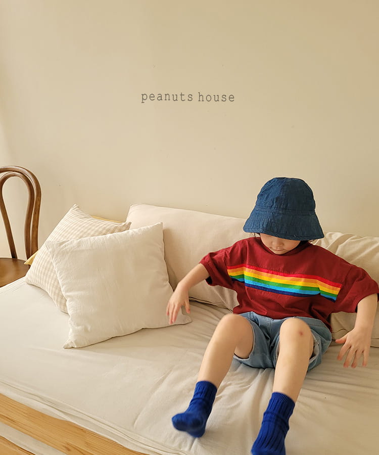 PEANUTS - Korean Children Fashion - #Kfashion4kids - Rainbow Tee - 10