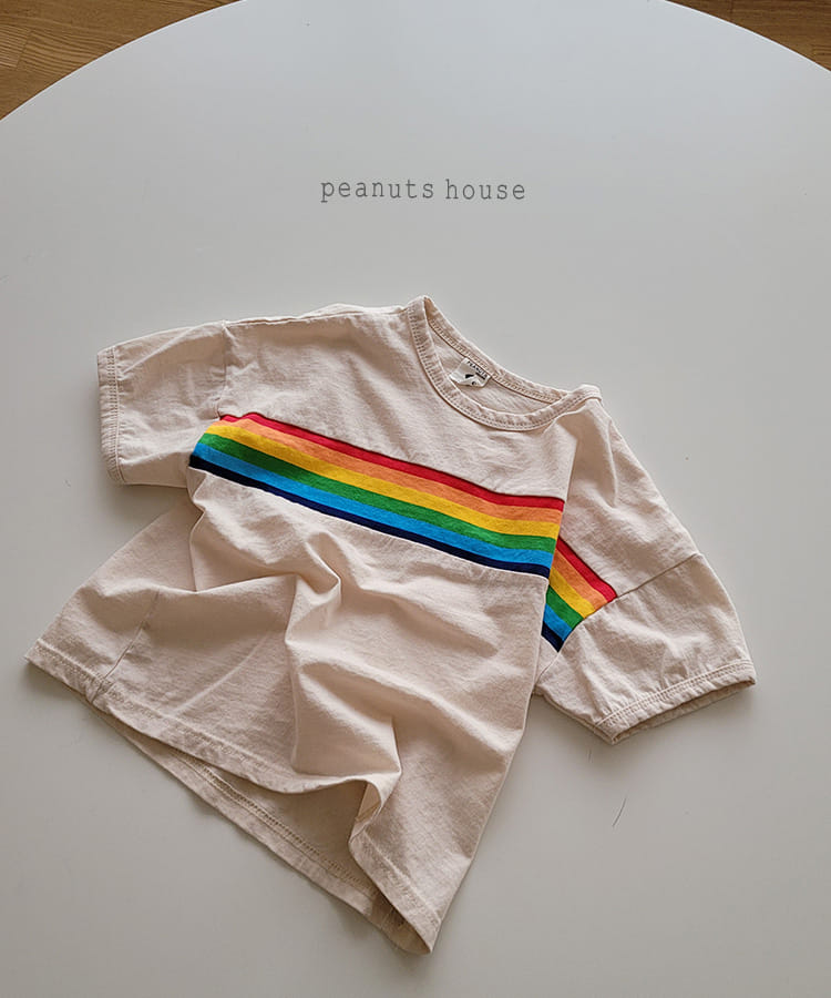 PEANUTS - Korean Children Fashion - #Kfashion4kids - Rainbow Tee - 2