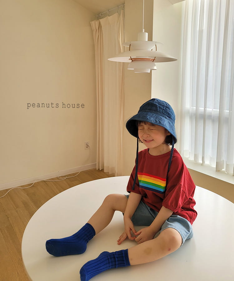 PEANUTS - Korean Children Fashion - #Kfashion4kids - Rainbow Tee - 6