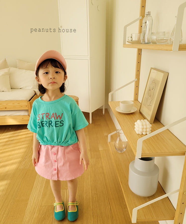 PEANUTS - Korean Children Fashion - #Kfashion4kids - Crop Tee - 7