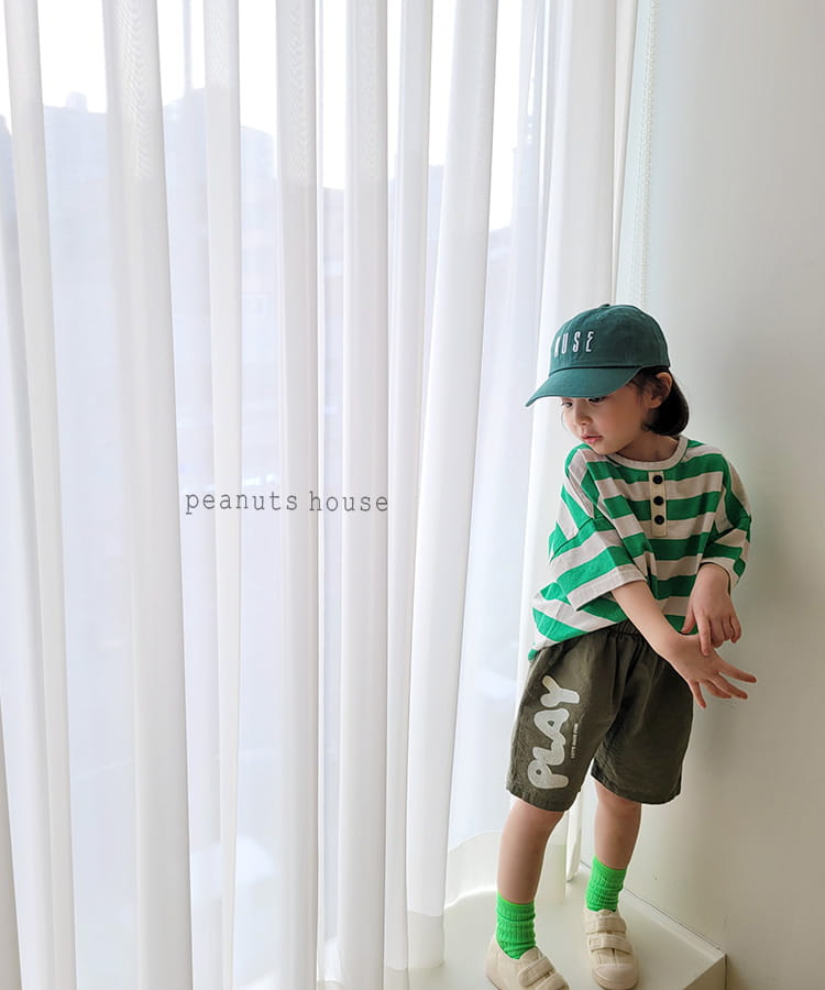 PEANUTS - Korean Children Fashion - #Kfashion4kids - Stripes Tee - 11