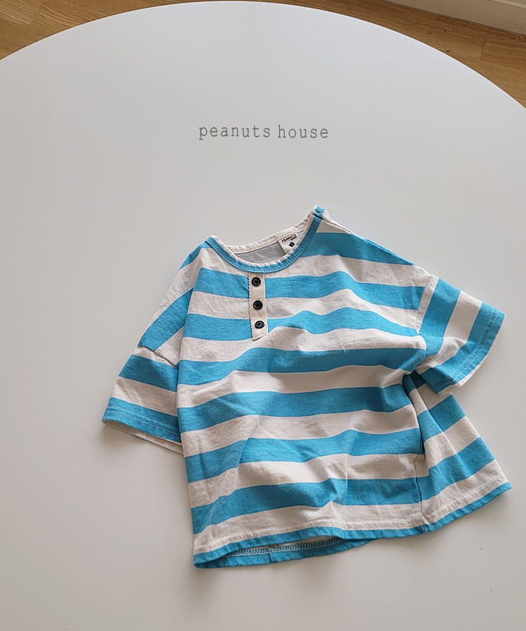 PEANUTS - Korean Children Fashion - #Kfashion4kids - Stripes Tee - 2