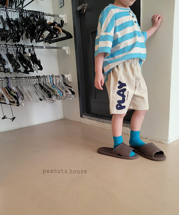 PEANUTS - Korean Children Fashion - #Kfashion4kids - Stripes Tee - 7