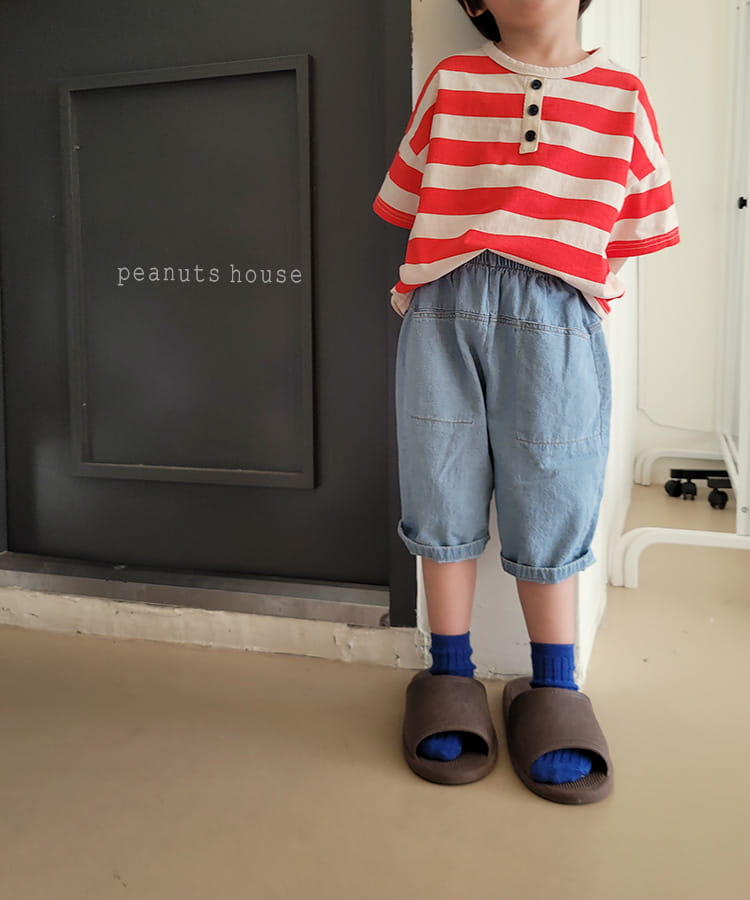 PEANUTS - Korean Children Fashion - #Kfashion4kids - Stripes Tee - 8