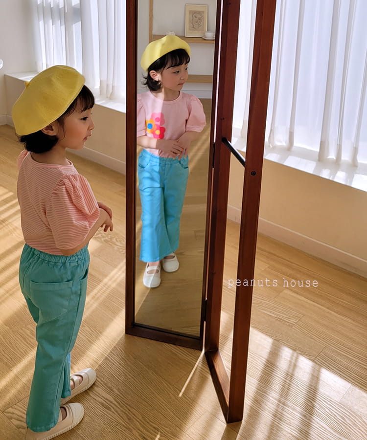 PEANUTS - Korean Children Fashion - #Kfashion4kids - Puff Tee - 6