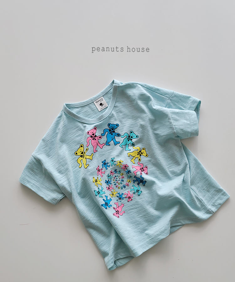 PEANUTS - Korean Children Fashion - #Kfashion4kids - Ribbon Bear Tee - 3