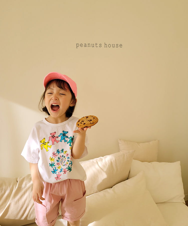 PEANUTS - Korean Children Fashion - #Kfashion4kids - Ribbon Bear Tee - 9