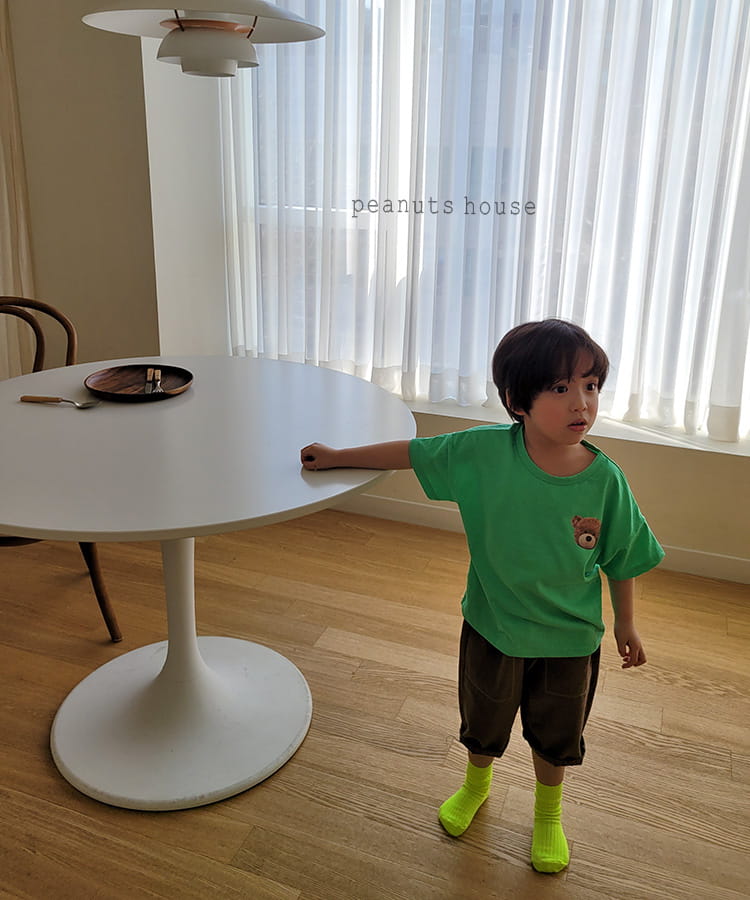 PEANUTS - Korean Children Fashion - #Kfashion4kids - Hero Bear Tee - 6