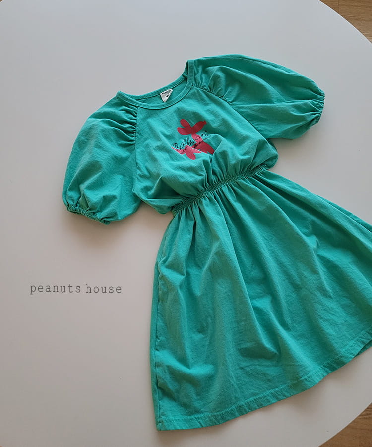 PEANUTS - Korean Children Fashion - #Kfashion4kids - Puff One-piece - 4