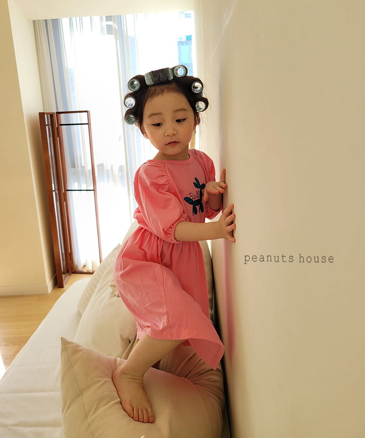 PEANUTS - Korean Children Fashion - #Kfashion4kids - Puff One-piece - 5