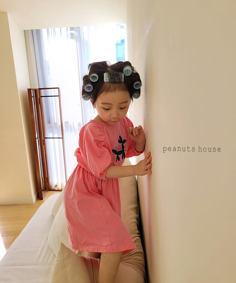 PEANUTS - Korean Children Fashion - #Kfashion4kids - Puff One-piece - 6