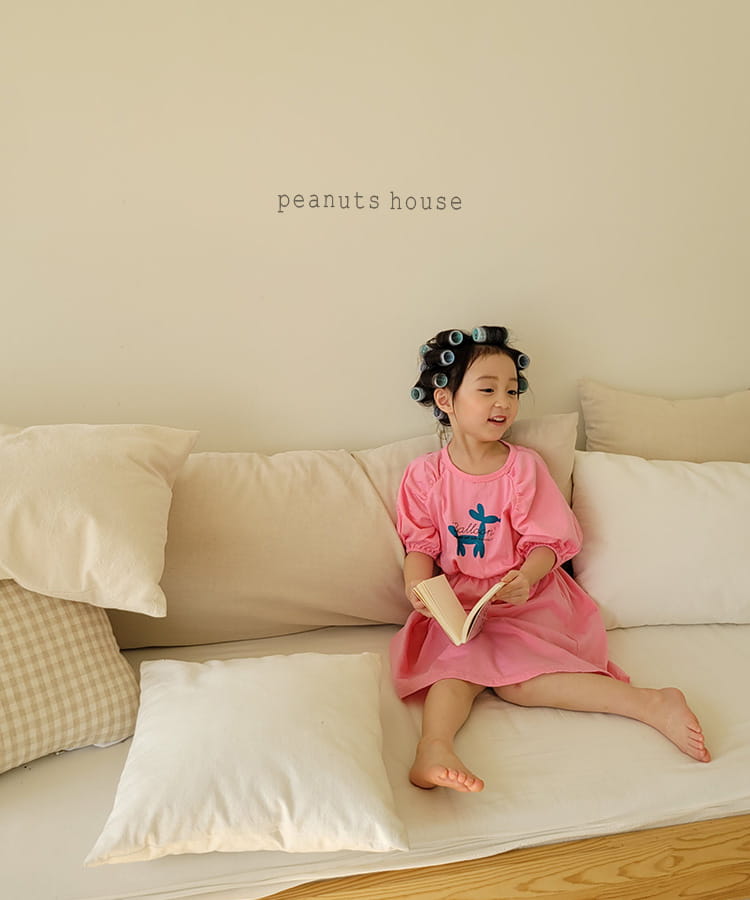 PEANUTS - Korean Children Fashion - #Kfashion4kids - Puff One-piece - 7