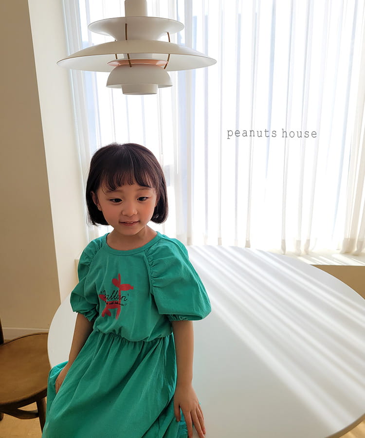 PEANUTS - Korean Children Fashion - #Kfashion4kids - Puff One-piece - 8
