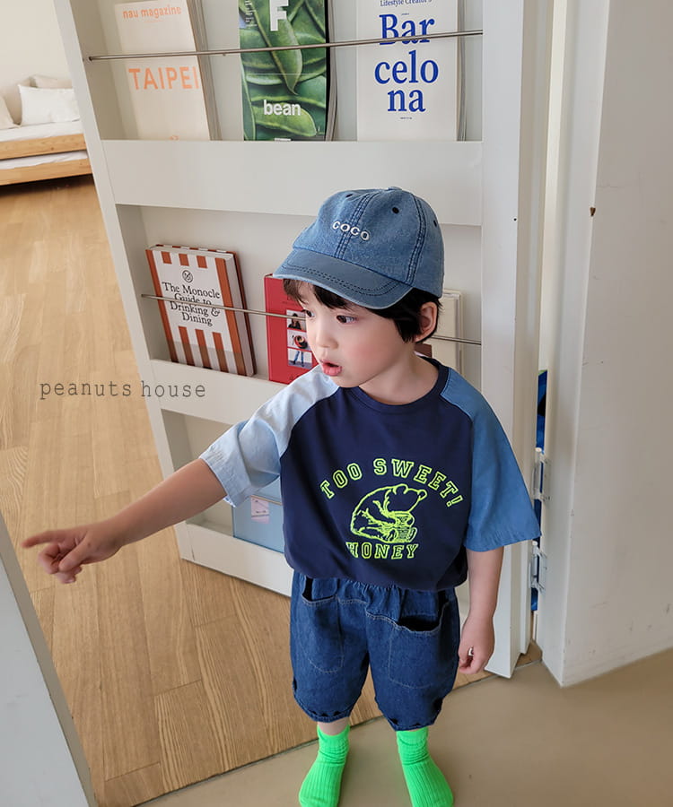 PEANUTS - Korean Children Fashion - #Kfashion4kids - Denim Shorts - 8