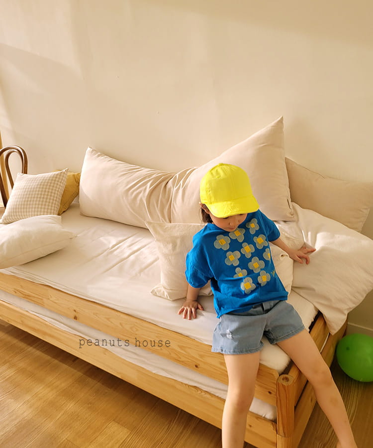 PEANUTS - Korean Children Fashion - #Kfashion4kids - Denim Shorts - 12