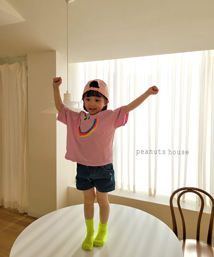 PEANUTS - Korean Children Fashion - #Kfashion4kids - Denim Shorts - 7