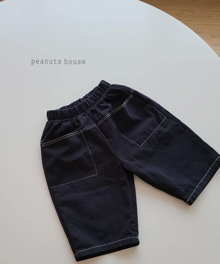 PEANUTS - Korean Children Fashion - #Kfashion4kids - Pocket Cotton Pants - 2