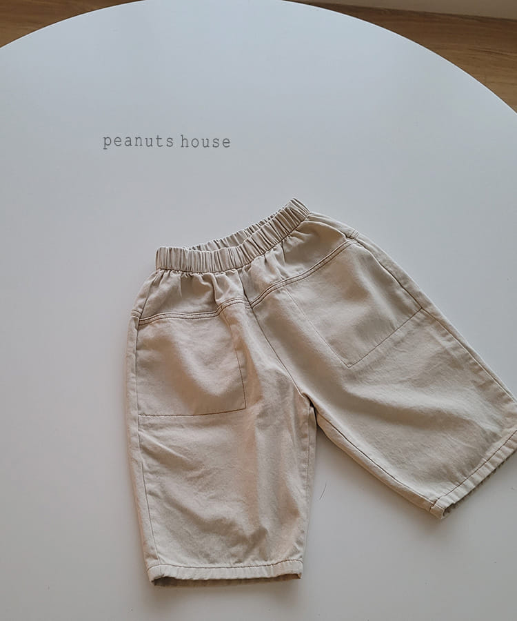 PEANUTS - Korean Children Fashion - #Kfashion4kids - Pocket Cotton Pants - 4