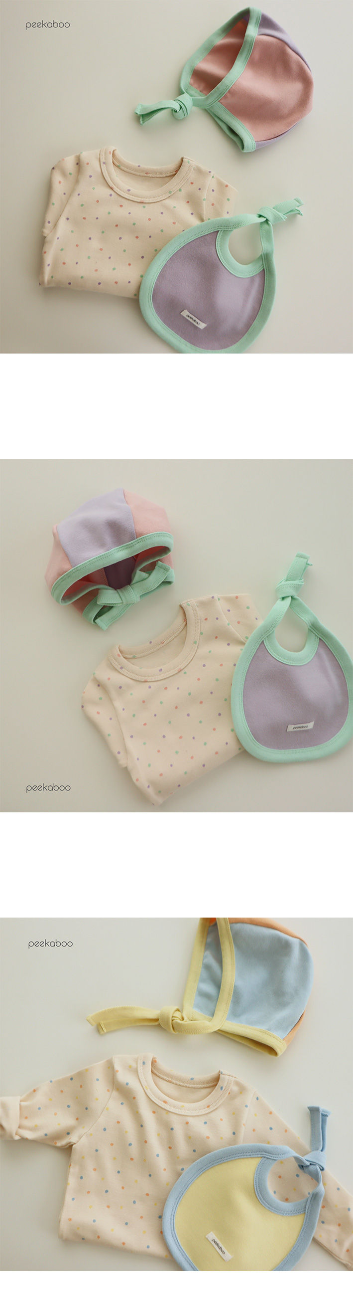 PEEKABOO - Korean Children Fashion - #Kfashion4kids - Ice Cream Bonnet - 3