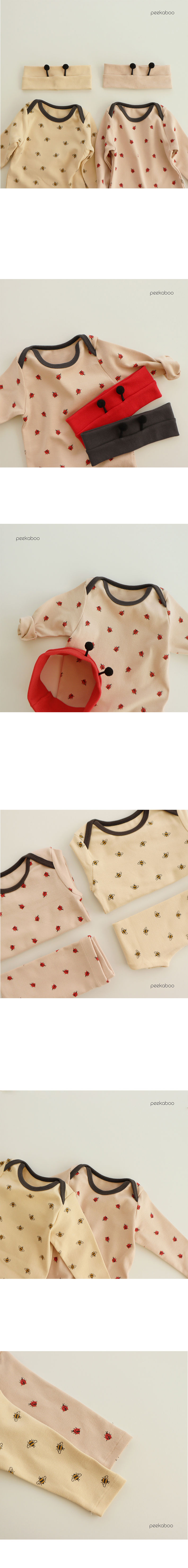 PEEKABOO - Korean Children Fashion - #Kfashion4kids - Lady Bugs Easywear - 2