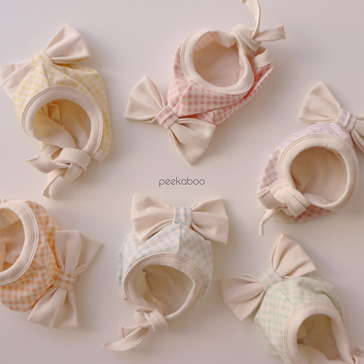 PEEKABOO - Korean Children Fashion - #Kfashion4kids - Jelly Ribbon Bonnet