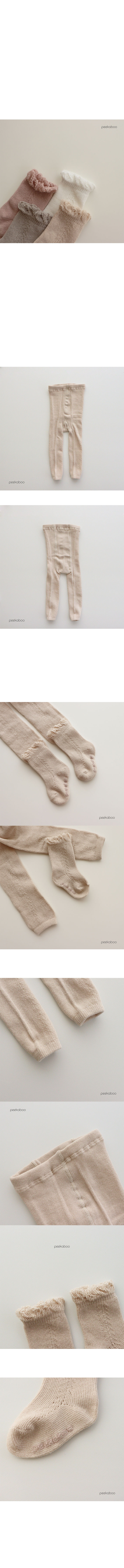 PEEKABOO - Korean Children Fashion - #Kfashion4kids - Tights with Socks - 2