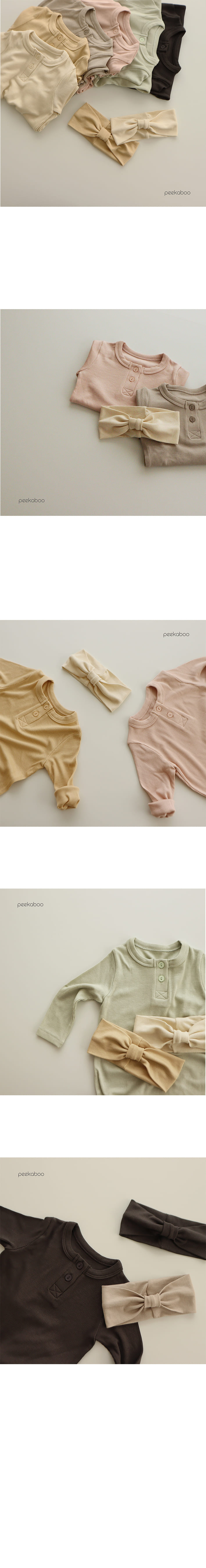 PEEKABOO - Korean Children Fashion - #Kfashion4kids - Brimful Bodysuit - 2