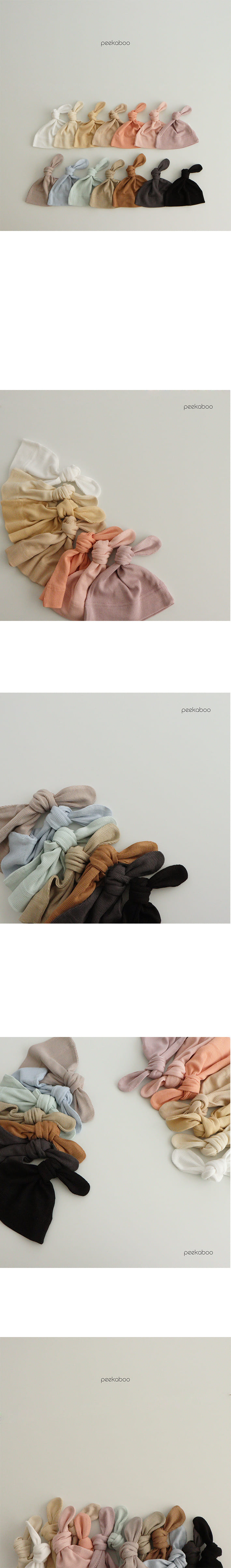 PEEKABOO - Korean Children Fashion - #Kfashion4kids - Snoring Knot Hat