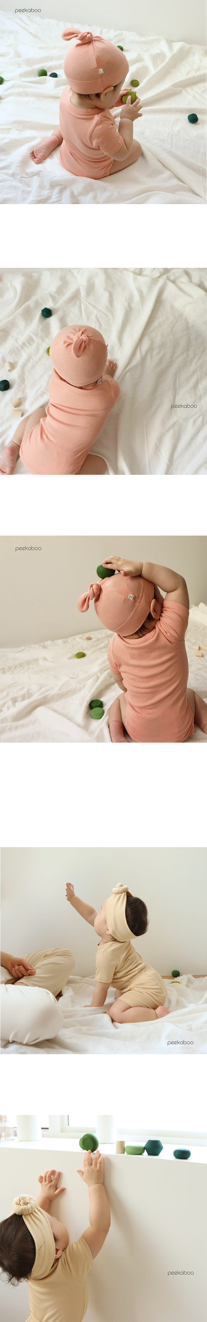 PEEKABOO - Korean Children Fashion - #Kfashion4kids - Snoring Bodysuit with Leggings - 5