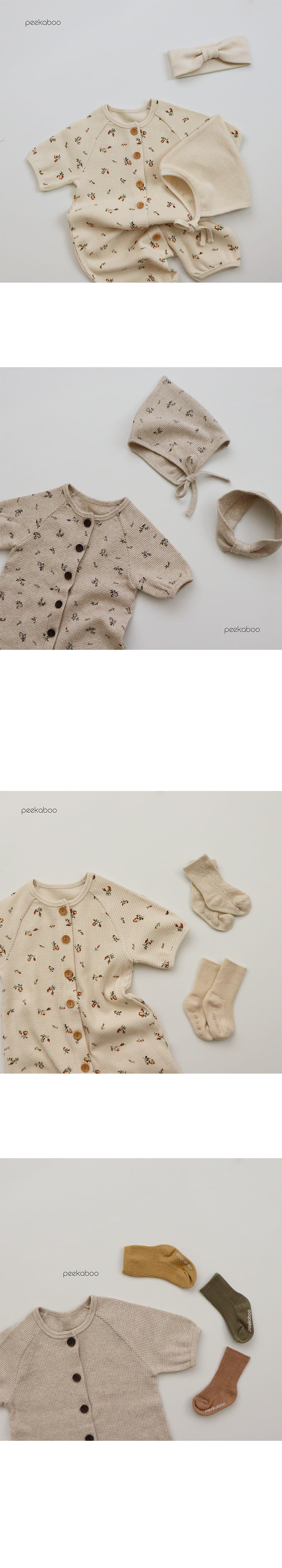 PEEKABOO - Korean Children Fashion - #Kfashion4kids - Simple Pumpkin Bodysuit - 2