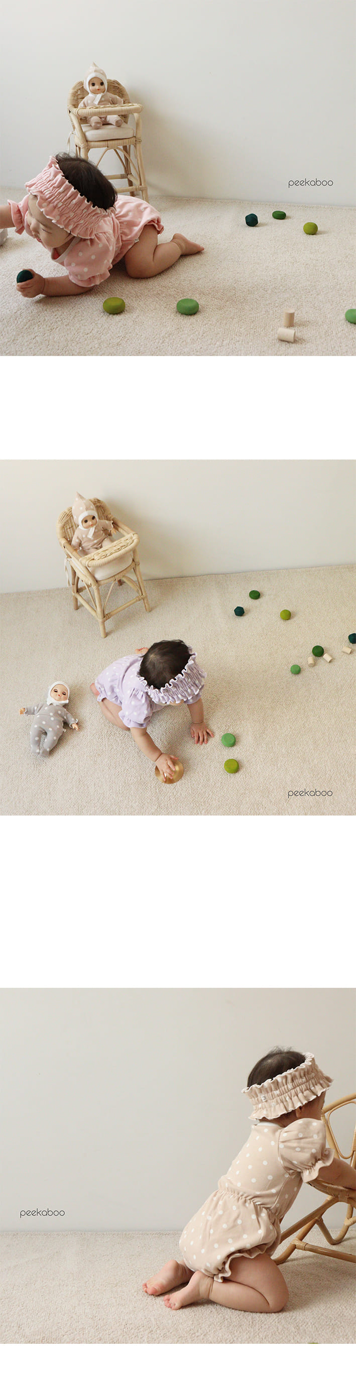 PEEKABOO - Korean Children Fashion - #Kfashion4kids - Bubble Bodysuit - 4