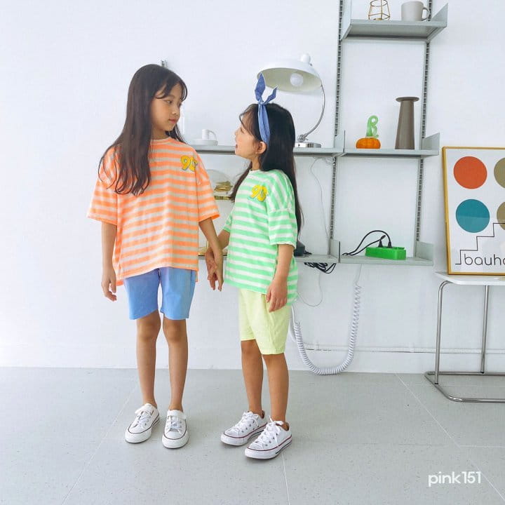PINK151 - Korean Children Fashion - #Kfashion4kids - 151 Color Knee Pants - 9
