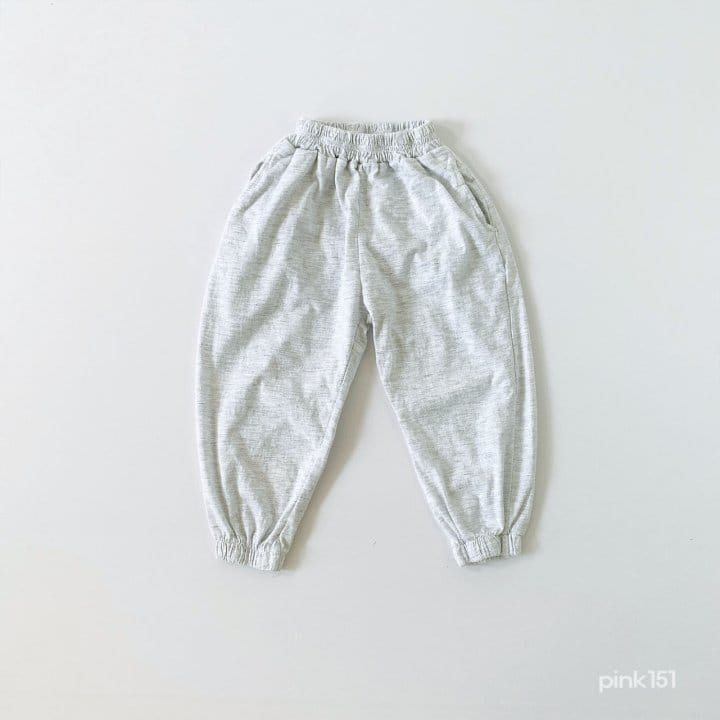 PINK151 - Korean Children Fashion - #Kfashion4kids - Smile Jogger Pants - 2