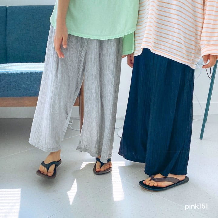 PINK151 - Korean Children Fashion - #Kfashion4kids - Wrinkle Wide Pants - 10