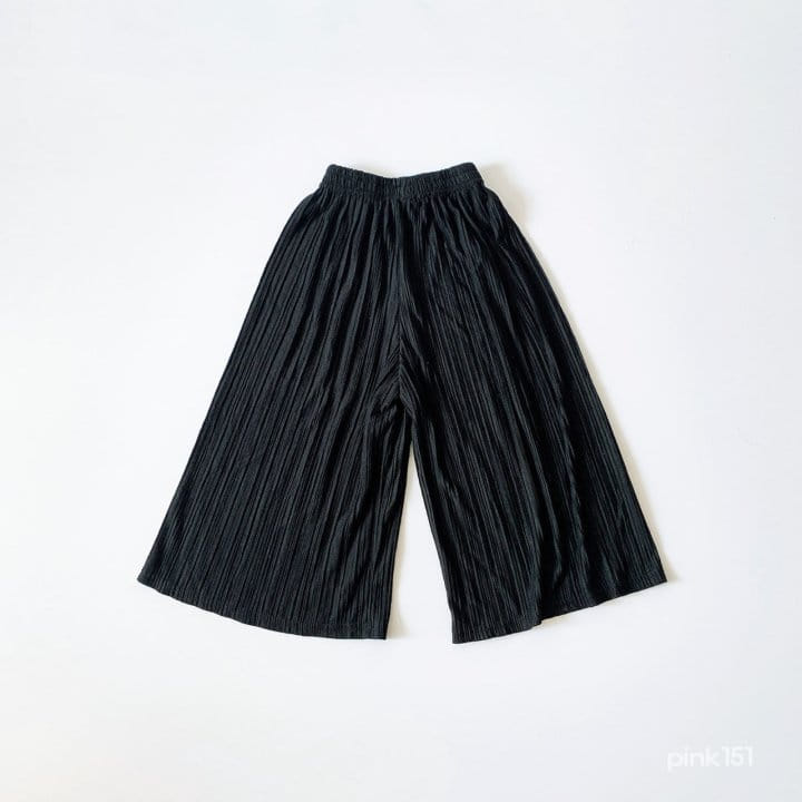 PINK151 - Korean Children Fashion - #Kfashion4kids - Wrinkle Wide Pants - 2
