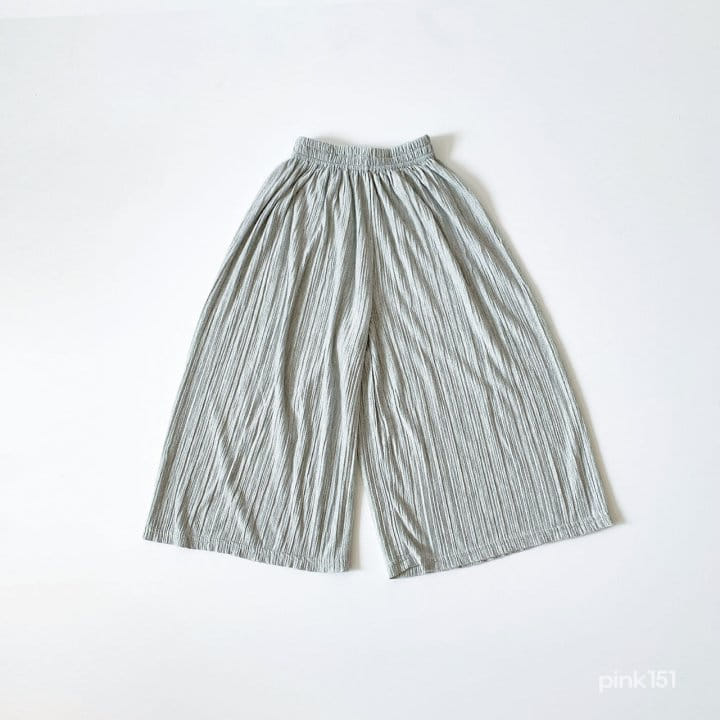 PINK151 - Korean Children Fashion - #Kfashion4kids - Wrinkle Wide Pants - 3