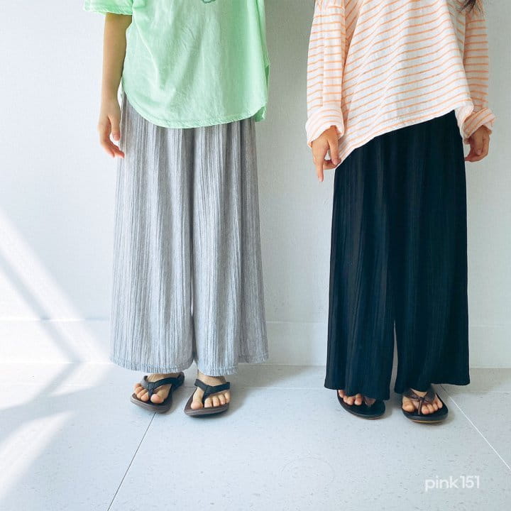 PINK151 - Korean Children Fashion - #Kfashion4kids - Wrinkle Wide Pants - 7