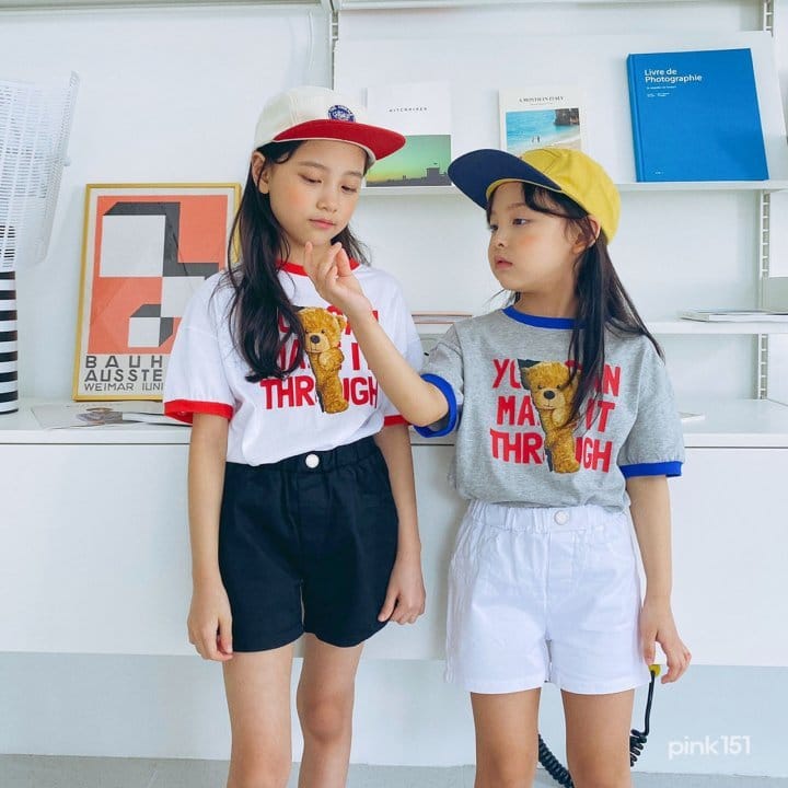 PINK151 - Korean Children Fashion - #Kfashion4kids - Bear Soldier Tee - 10