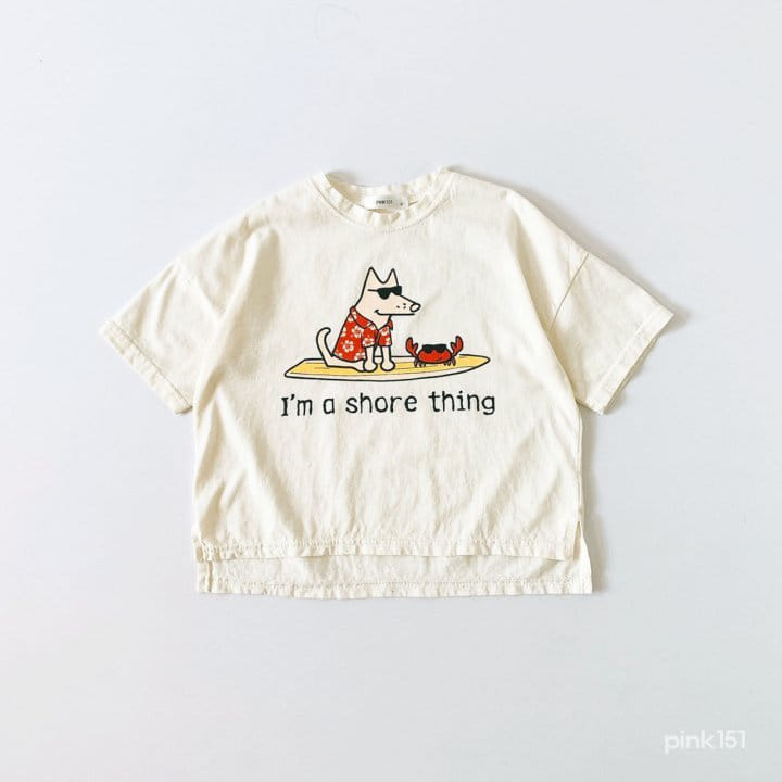 PINK151 - Korean Children Fashion - #Kfashion4kids - Dog and Crab Tee - 2