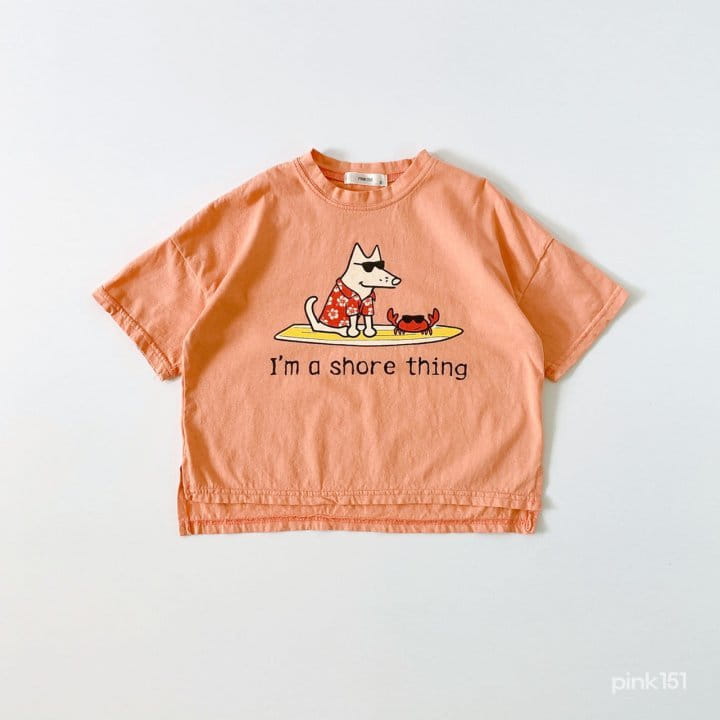PINK151 - Korean Children Fashion - #Kfashion4kids - Dog and Crab Tee - 4