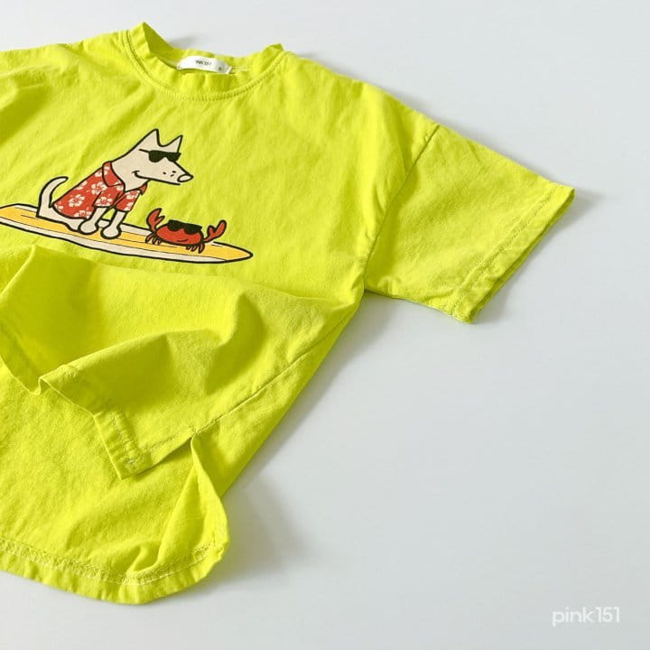 PINK151 - Korean Children Fashion - #Kfashion4kids - Dog and Crab Tee - 6