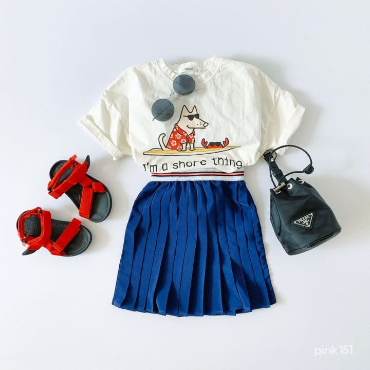 PINK151 - Korean Children Fashion - #Kfashion4kids - Dog and Crab Tee - 8