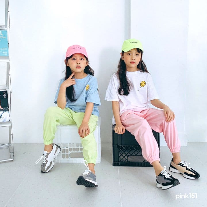 PINK151 - Korean Children Fashion - #Kfashion4kids - Balloon Smile Tee - 10