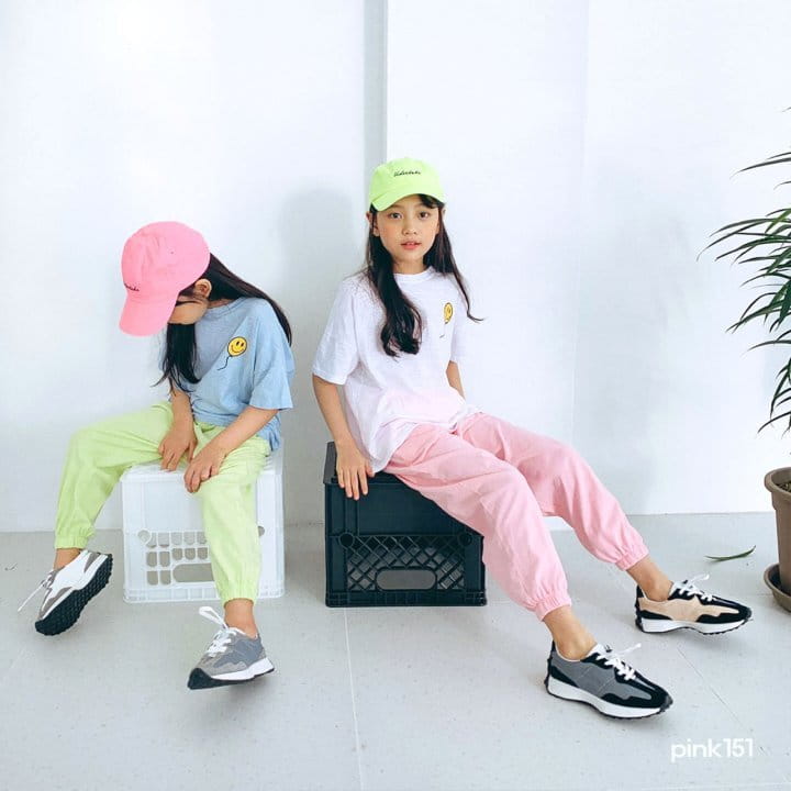PINK151 - Korean Children Fashion - #Kfashion4kids - Balloon Smile Tee - 12