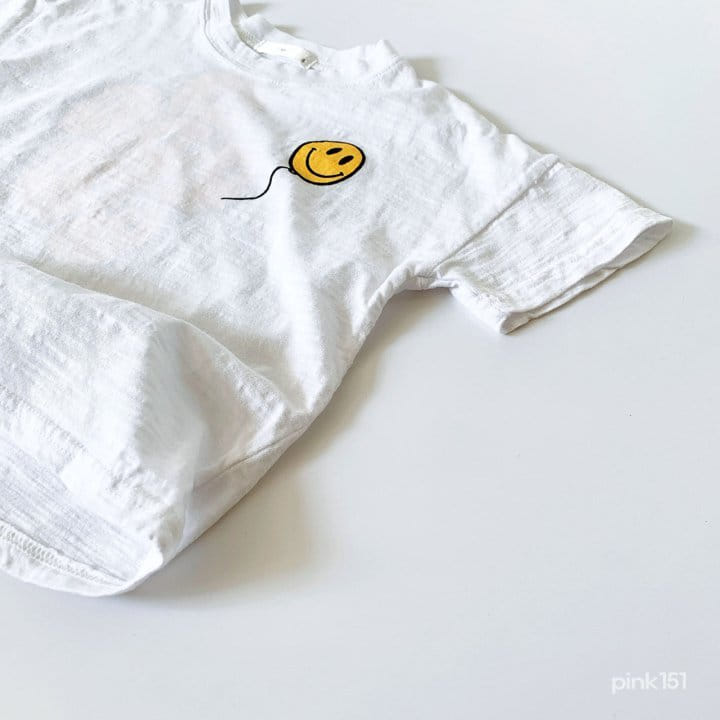 PINK151 - Korean Children Fashion - #Kfashion4kids - Balloon Smile Tee - 5